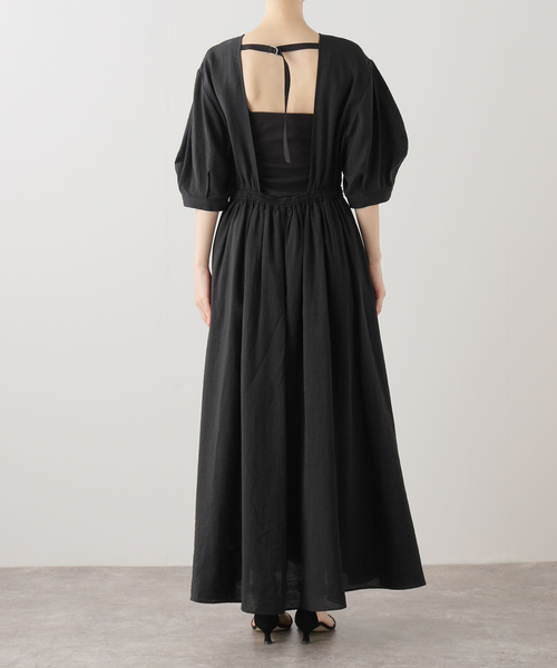 Spick & Span(スピックアンドスパン)の「バックオープンワンピース(ワンピース・レディース・ブラック・FREE)」の13枚目の写真