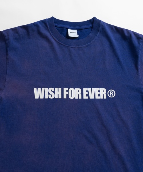 WISH FOR EVER（ウィッシュフォーエバー）の「DRAW CODE STANDARD LOGO T/ドローコードスタンダードロゴT（Tシャツ/カットソー・メンズ・ネイビー/パープル/レッド/ホワイト/ブラック/チャコール・SMALL/MEDIUM/LARGE）」の12枚目の写真