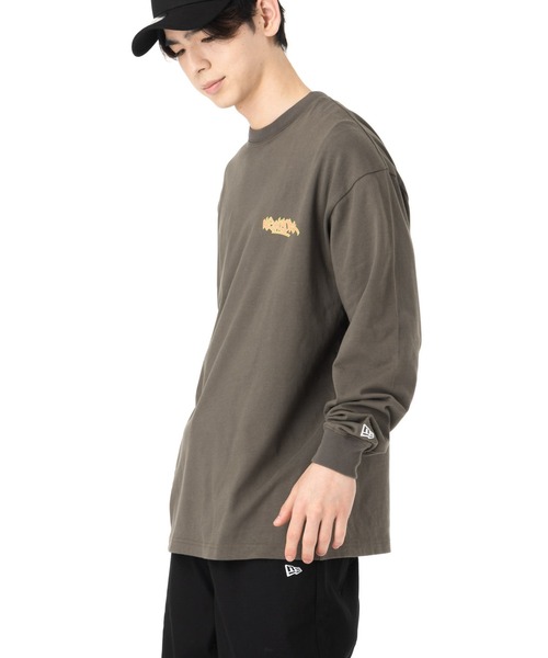 ニューエラ 長袖Tシャツ オーバーサイズ グラフィティー（T