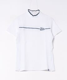 【FILA GOLF/フィラゴルフ】レディース半袖モックネックシャツ　ゴルフ