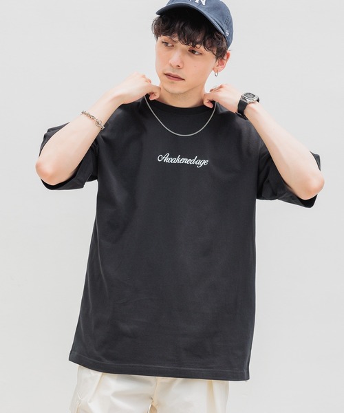 RAGEBLUE（レイジブルー）の「バックフォトプリント/天竺コットン/ビッグシルエットTシャツ2（Tシャツ/カットソー・メンズ・ホワイト/グレー/ブルー/ブラック・LARGE/MEDIUM/SMALL）」の20枚目の写真