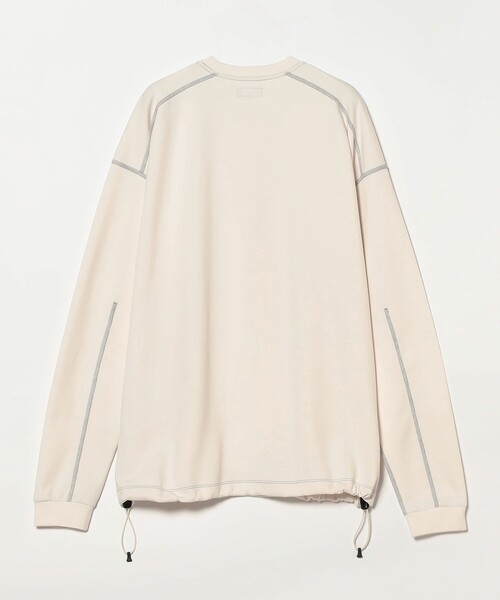 BEAMS(ビームス)の「テック ロングスリーブ Tシャツ(Tシャツ/カットソー・メンズ・オフホワイト/ブラック・XL/L/M/S)」の14枚目の写真