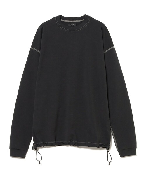 BEAMS(ビームス)の「テック ロングスリーブ Tシャツ(Tシャツ/カットソー・メンズ・オフホワイト/ブラック・XL/L/M/S)」の16枚目の写真