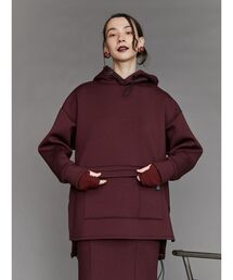 UN3D. | HEM GATHER HOODIE(パーカー)