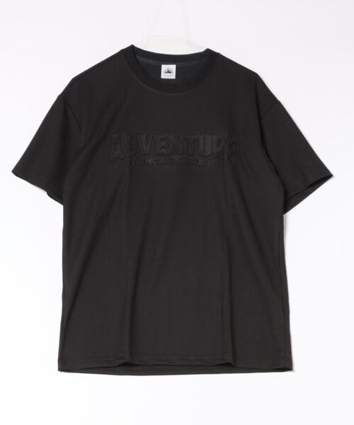 aimoha(アイモハ)の「aimoha outdoor ユニセックス ワッフルオーバーサイズ膨らみロゴ半袖Tシャツ (SS)(Tシャツ/カットソー・レディース・ネイビー/ブラウン/ホワイト/ブラック・MEDIUM/LARGE/X-LARGE)」の8枚目の写真