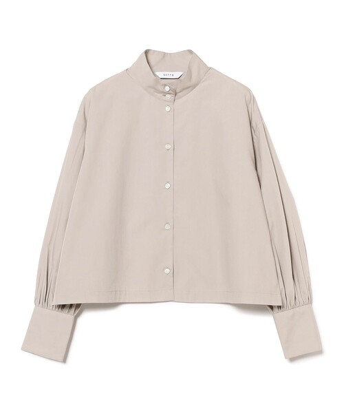 SETTO（セット）の「SETTO / BS OKKAKE SHIRT（シャツ/ブラウス・レディース・ライトグレー・ONE SIZE）」の7枚目の写真