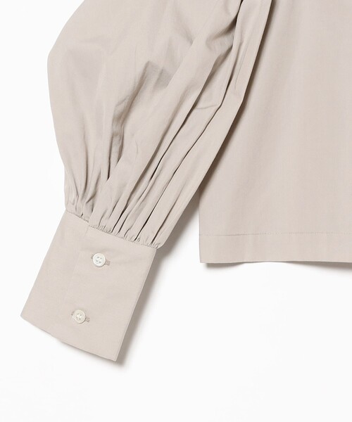 SETTO（セット）の「SETTO / BS OKKAKE SHIRT（シャツ/ブラウス・レディース・ライトグレー・ONE SIZE）」の5枚目の写真