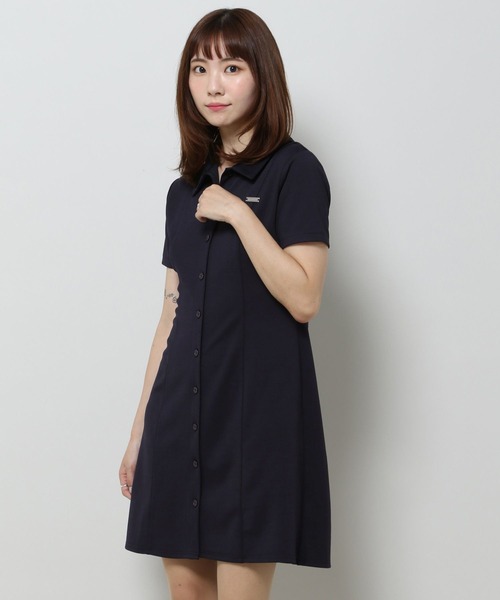 3.3 Field Trip （3.3フィールドトリップ）の「3.3 Field Trip／シャツカットミニワンピース（ワンピース・レディース・ブラック/ブルー・FREE）」の19枚目の写真