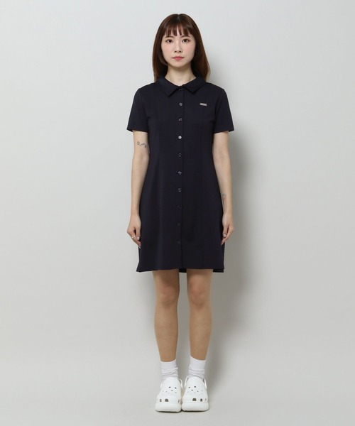 3.3 Field Trip （3.3フィールドトリップ）の「3.3 Field Trip／シャツカットミニワンピース（ワンピース・レディース・ブラック/ブルー・FREE）」の13枚目の写真