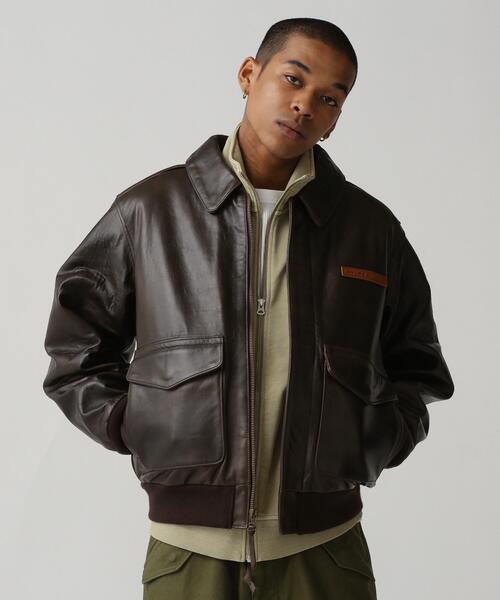 A-2 FLIGHT JACKET ANTIQUE LAMB / A-2 フライトジャケット