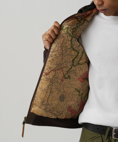 AVIREX（アヴィレックス）の「A-2 FLIGHT JACKET ANTIQUE LAMB / A-2 フライトジャケット アンティークラム / AVIREX / アヴィレックス（ミリタリージャケット・メンズ・ブラウン/ブラック・36/42/38/40/44）」の21枚目の写真