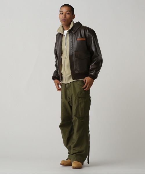 A-2 FLIGHT JACKET ANTIQUE LAMB / A-2 フライトジャケット 