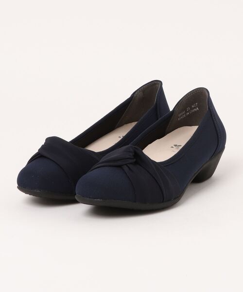 Piedi Nudi(ピエディヌーディ)の「KANSAI BIS(カンサイビス) バランスケア パンプス(パンプス・レディース・ブラック/ネイビー・24.5cm/24.0cm/23.5cm/23.0cm)」の1枚目の写真