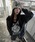 LOVE KILLERiuL[j́uA'GEM/9 × .kom wLOVE KILLER/u L[x Killer heart barbed wire oversize zip hoodie/L[n[gWbvAbvp[J[ip[J[jvbubN
