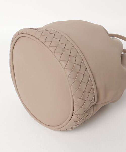 SEVEN BY SEVEN（セブンバイセブン）の「SEVEN BY SEVEN/セブン バイ セブン Leather Pochette -Sheep Leather Shoulder Bag ショルダーバック（ショルダーバッグ・レディース・ブラウン/ブラック・FREE）」の22枚目の写真
