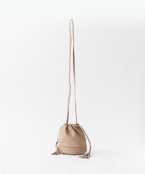 SEVEN BY SEVEN（セブンバイセブン）の「SEVEN BY SEVEN/セブン バイ セブン Leather Pochette -Sheep Leather Shoulder Bag ショルダーバック（ショルダーバッグ・レディース・ブラウン/ブラック・FREE）」の18枚目の写真