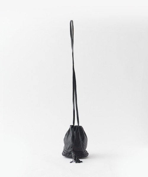 SEVEN BY SEVEN（セブンバイセブン）の「SEVEN BY SEVEN/セブン バイ セブン Leather Pochette -Sheep Leather Shoulder Bag ショルダーバック（ショルダーバッグ・レディース・ブラウン/ブラック・FREE）」の5枚目の写真