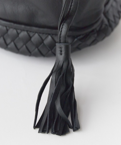 SEVEN BY SEVEN（セブンバイセブン）の「SEVEN BY SEVEN/セブン バイ セブン Leather Pochette -Sheep Leather Shoulder Bag ショルダーバック（ショルダーバッグ・レディース・ブラウン/ブラック・FREE）」の10枚目の写真