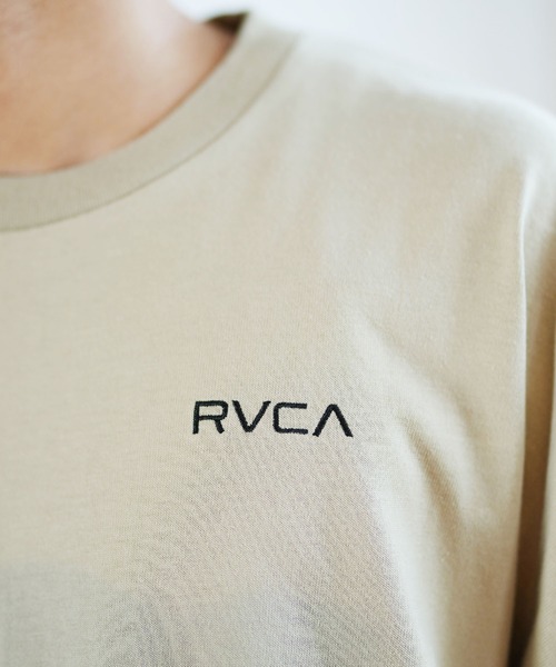 【ムラサキスポーツ限定】RVCA/ルーカ ロンTee ルーズシルエット バックプリント ユニセックス BE042-P08（Tシャツ/カットソー）｜RVCA（ルーカ）
