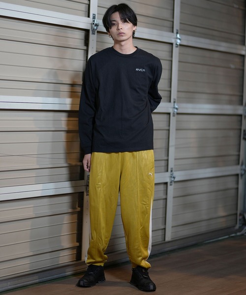 【ムラサキスポーツ限定】RVCA/ルーカ ロンTee ルーズシルエット バックプリント ユニセックス BE042-P08（Tシャツ/カットソー）｜RVCA（ルーカ）