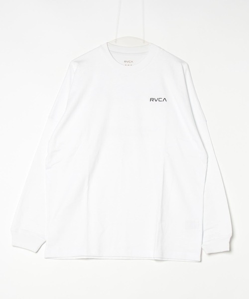 【ムラサキスポーツ限定】RVCA/ルーカ ロンTee ルーズシルエット バックプリント ユニセックス BE042-P08（Tシャツ/カットソー）｜RVCA（ルーカ）