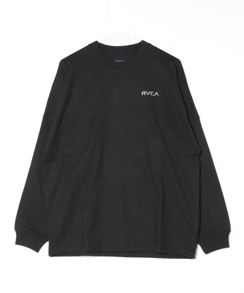 【ムラサキスポーツ限定】RVCA/ルーカ ロンTee ルーズシルエット バックプリント ユニセックス BE042-P08（Tシャツ/カットソー）｜RVCA（ルーカ）