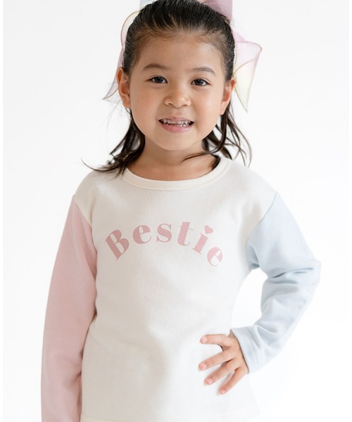 SKAPE（エスケープ）の「ｼﾞｮｼﾞﾌﾟﾁﾌﾟﾘﾄﾚｰﾅｰ（スウェット・キッズ・ブルー/イエロー/ピンク/ホワイト・110cm/100cm/90cm/80ｃｍ/130cm/120cm）」の5枚目の写真