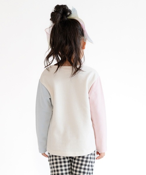 SKAPE（エスケープ）の「ｼﾞｮｼﾞﾌﾟﾁﾌﾟﾘﾄﾚｰﾅｰ（スウェット・キッズ・ブルー/イエロー/ピンク/ホワイト・110cm/100cm/90cm/80ｃｍ/130cm/120cm）」の6枚目の写真