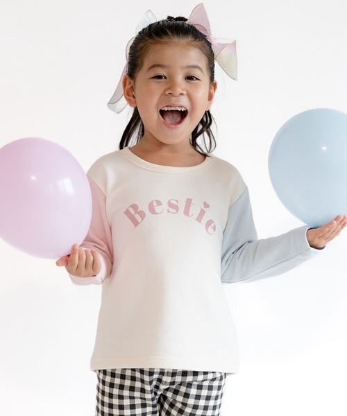 SKAPE（エスケープ）の「ｼﾞｮｼﾞﾌﾟﾁﾌﾟﾘﾄﾚｰﾅｰ（スウェット・キッズ・ブルー/イエロー/ピンク/ホワイト・110cm/100cm/90cm/80ｃｍ/130cm/120cm）」の7枚目の写真