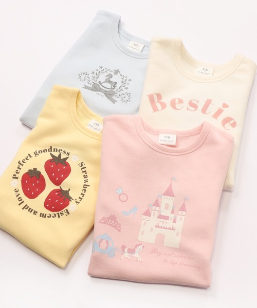 SKAPE（エスケープ）の「ｼﾞｮｼﾞﾌﾟﾁﾌﾟﾘﾄﾚｰﾅｰ（スウェット・キッズ・ブルー/イエロー/ピンク/ホワイト・110cm/100cm/90cm/80ｃｍ/130cm/120cm）」の21枚目の写真