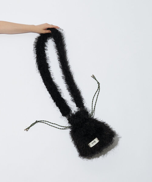 GRAIN（グレイン）の「【GRAIN/グレイン】モンスターファーミニショルダーバッグ（ショルダーバッグ・レディース・ブラック/レッド/ブラウン/ベージュ/イエロー・FREE）」の18枚目の写真