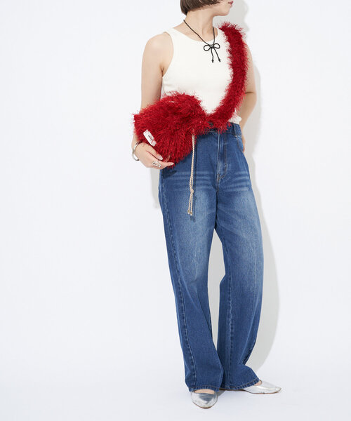 GRAIN（グレイン）の「【GRAIN/グレイン】モンスターファーミニショルダーバッグ（ショルダーバッグ・レディース・ブラック/レッド/ブラウン/ベージュ/イエロー・FREE）」の13枚目の写真