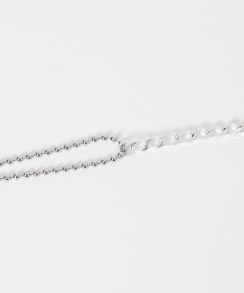 SMELLY(スメリー)の「ボールキヘイチェーンキリカエネックレス(ネックレス・レディース・シルバー・-)」の6枚目の写真