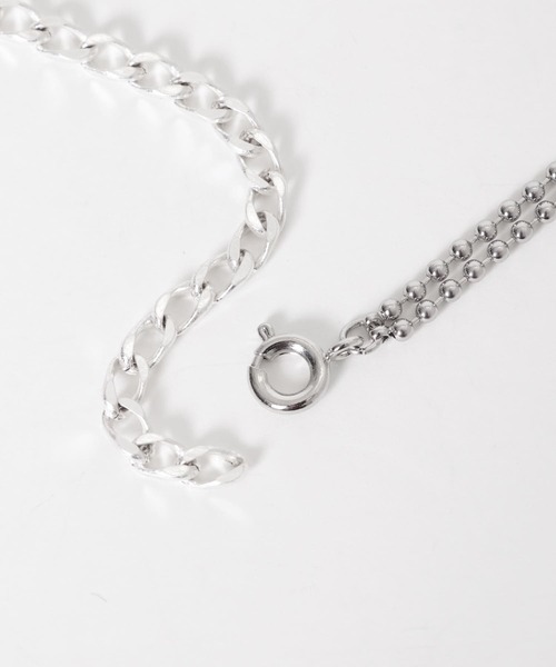 SMELLY(スメリー)の「ボールキヘイチェーンキリカエネックレス(ネックレス・レディース・シルバー・-)」の7枚目の写真