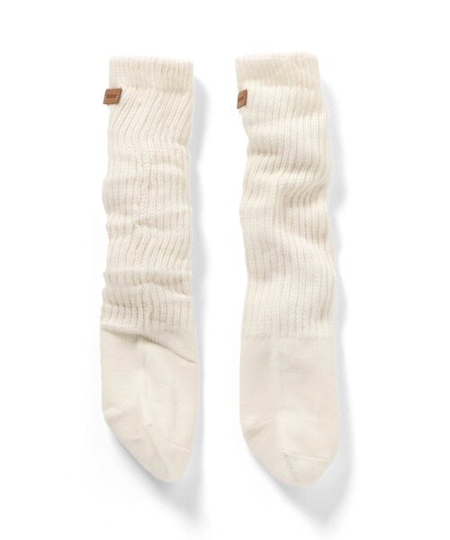 apres les cours（アプレレクール）の「くしゅくしゅベビールーズソックス（ベビーシューズ/ベビーソックス・キッズ・アイボリー/ブラック・12/9）」の11枚目の写真