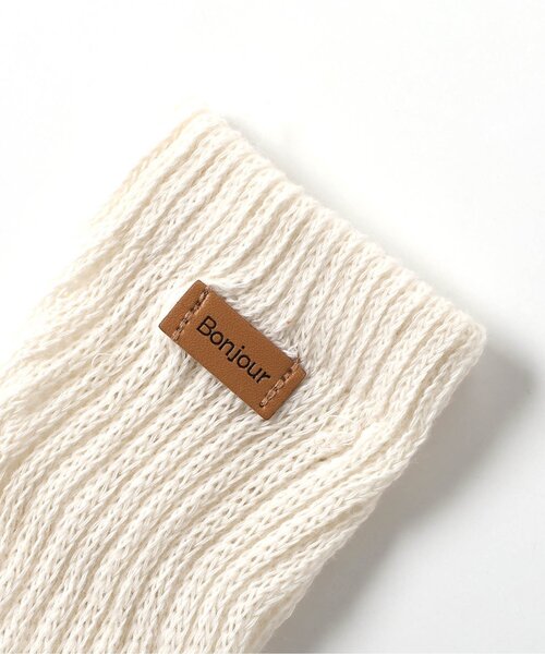 apres les cours（アプレレクール）の「くしゅくしゅベビールーズソックス（ベビーシューズ/ベビーソックス・キッズ・アイボリー/ブラック・12/9）」の12枚目の写真