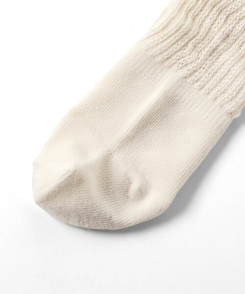 apres les cours（アプレレクール）の「くしゅくしゅベビールーズソックス（ベビーシューズ/ベビーソックス・キッズ・アイボリー/ブラック・12/9）」の13枚目の写真