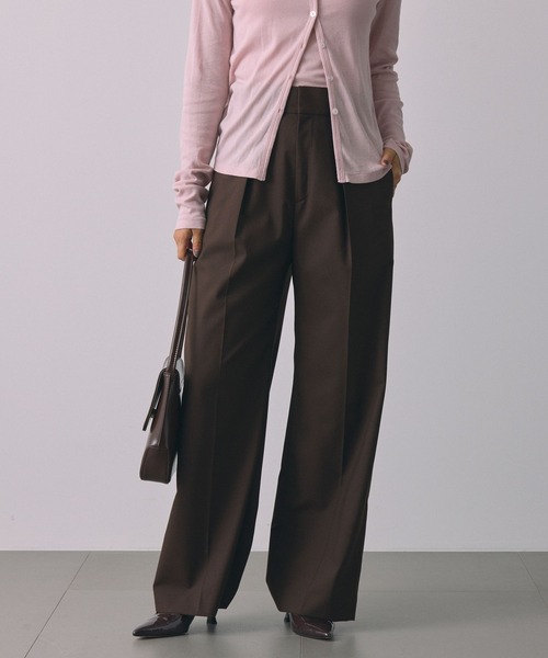 【セール】梳毛スラックスパンツ（スラックス）｜BABYLONE（バビロン）