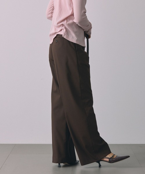 【セール】梳毛スラックスパンツ（スラックス）｜BABYLONE（バビロン）