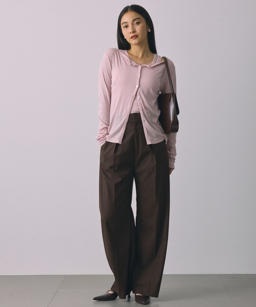 【セール】梳毛スラックスパンツ（スラックス）｜BABYLONE（バビロン）