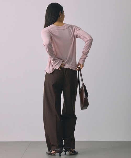 【セール】梳毛スラックスパンツ（スラックス）｜BABYLONE（バビロン）