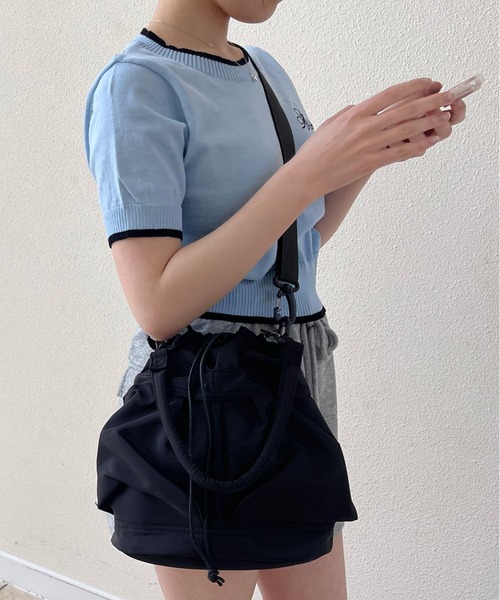 NOLITA LABORATORY（ノリータラボラトリー）の「【 NOLITA / ノリータ 】2Way ショルダーバッグ ハンドバッグにもなる ワンショルダーバッグ（ショルダーバッグ・レディース・アイボリー/ベージュ/ブラック・FREE）」の5枚目の写真