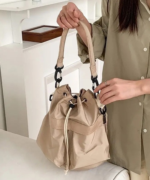 NOLITA LABORATORY（ノリータラボラトリー）の「【 NOLITA / ノリータ 】2Way ショルダーバッグ ハンドバッグにもなる ワンショルダーバッグ（ショルダーバッグ・レディース・アイボリー/ベージュ/ブラック・FREE）」の13枚目の写真