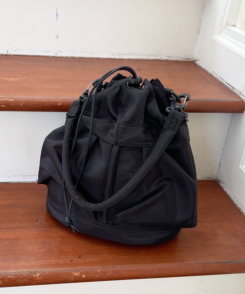 NOLITA LABORATORY(ノリータラボラトリー)の「【 NOLITA / ノリータ 】2Way 巾着 ショルダーバッグ(ショルダーバッグ・レディース・アイボリー/ベージュ/ブラック・FREE)」の21枚目の写真