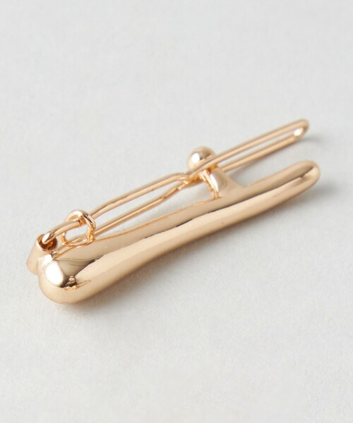 CITEN（シテン）の「＜CITEN＞ ２セットラインクリップ（バレッタ/ヘアクリップ・レディース・シルバー/ゴールド・FREE）」の6枚目の写真