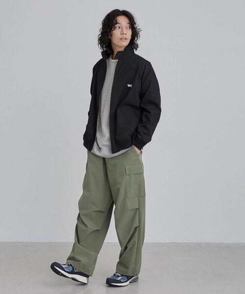 PENNEYS(ぺニーズ)の「Penneys(ぺニーズ)別注ジップブルゾン(ブルゾン・メンズ・ベージュ/ブラック・M/XL/L)」の6枚目の写真