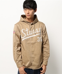 STUSSY | Script Baseball Hoodie Shirt(シャツ/ブラウス)