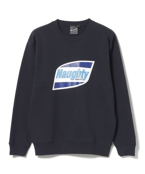 BEAMS T / Naughty CREW SWEAT(スウェット)|BEAMS T(ビームスティー) BEAMS T / Naughty CREW SWEAT(スウェット)|BEAMS T(ビームスティー)