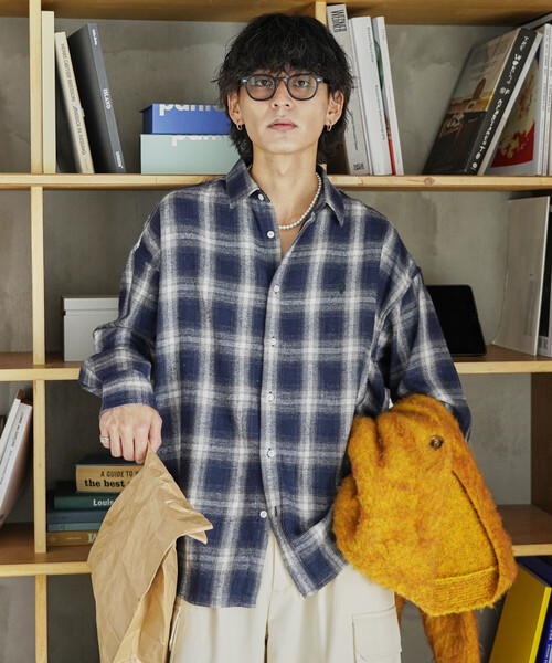 U.S. POLO ASSN.（ユーエスポロアッスン）の「U.S.POLO ASSN./ユーエスポロアッスン 別注 ワンポイントロゴ刺繍シャツ【限定展開】（シャツ/ブラウス・メンズ・グリーン/ベージュ/ブルー系その他/ネイビー/ブラック系その他/ブラック・LARGE/MEDIUM/SMALL）」の7枚目の写真