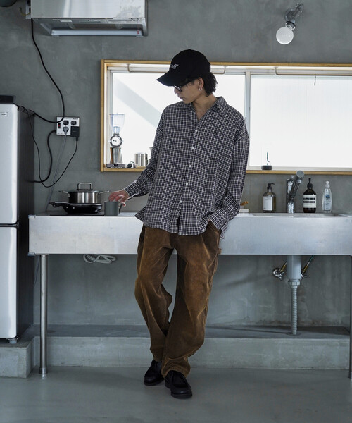 U.S. POLO ASSN.（ユーエスポロアッスン）の「U.S.POLO ASSN./ユーエスポロアッスン 別注 ワンポイントロゴ刺繍シャツ【限定展開】（シャツ/ブラウス・メンズ・グリーン/ベージュ/ブルー系その他/ネイビー/ブラック系その他/ブラック・LARGE/MEDIUM/SMALL）」の12枚目の写真